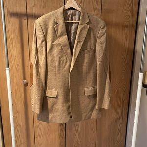 Like New Tan Blazer with Elbow Patches 42R